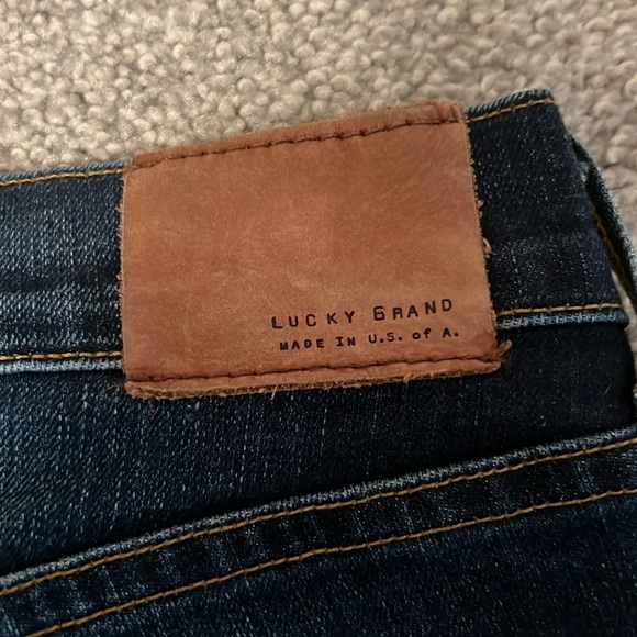 Lucky Brand low rise White Oak Cone Denim skinny jeans size 0/25 regular 💙 - Picture 16 of 16